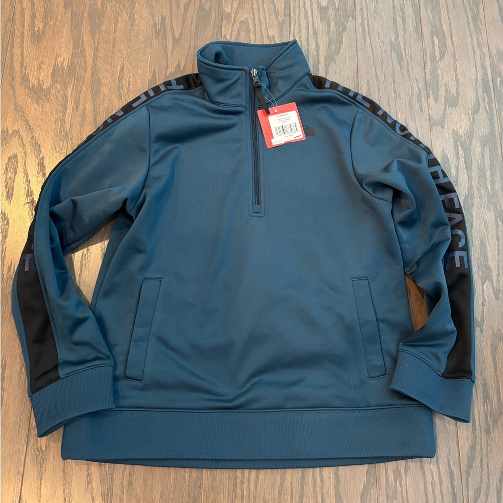 New - North Face girl’s XL 1/4 zip sweatshirt